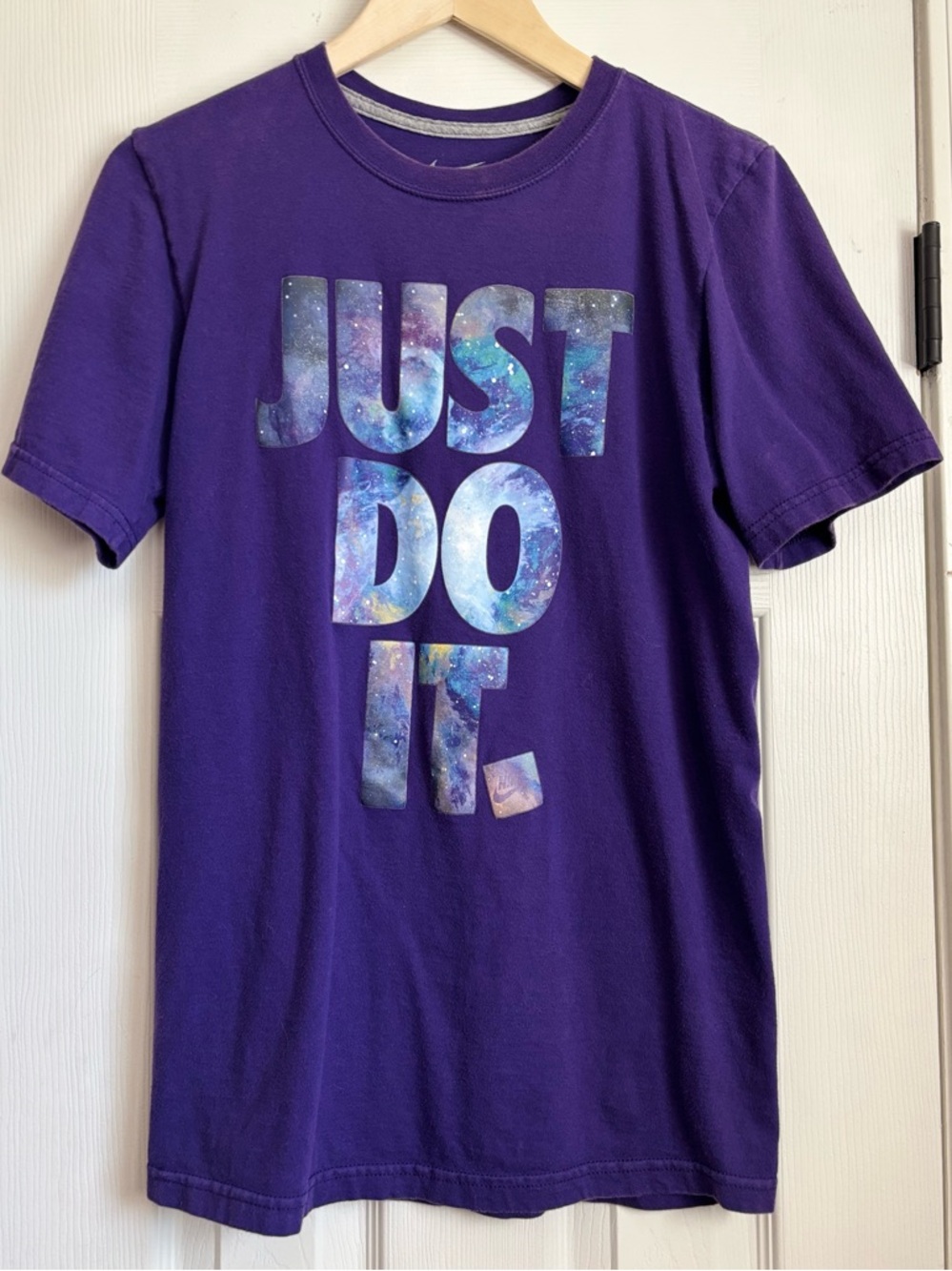 Nike Purple Graphic 'Just Do It' Tee